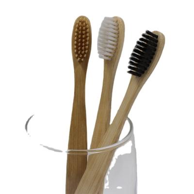 China BIO Eco Friendly Teeth Whitening Natural Soft Bristle Charcoal Bamboo Toothbrush for sale