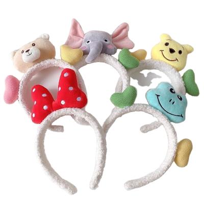 China 2021 Kids Hairband Cute Cartoon Panda Party Style Animal Headband For Children for sale