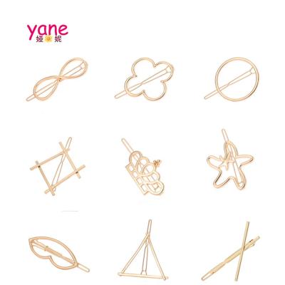 China Eco Fridendly Frog Loop Alloy Decorative Hair Pins With Star Fancy Wholesale Hair Accessories For Lady for sale