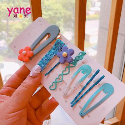 China Fashional hair accessories wholesale hair clips set hair pins and glitter mixed clips for lady for sale