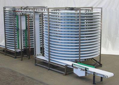 China Spiral Cooling Tower Modular Spiral Conveyor for Food for sale