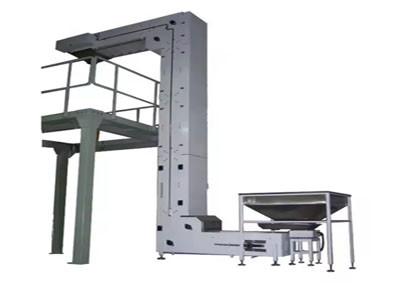 China Stainless Steel Bucket Elevator Z Type Bucket Conveyor For Food Indutry for sale