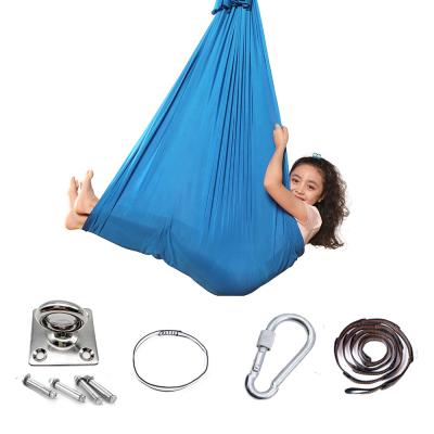 China Contemporary Indoor Sensory Therapy Swing and Hammock Chair Kinder Yoga Hammock for Sensory Integration Material Included for sale