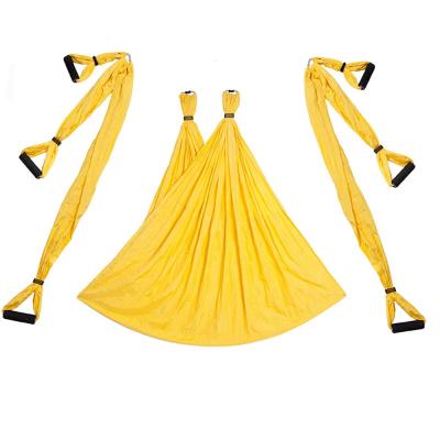 China Multifunctional Swing Aerial Parachute Yoga Hammock Flying Yoga Inversion Anti-Gravity Fitness For Acrobat for sale