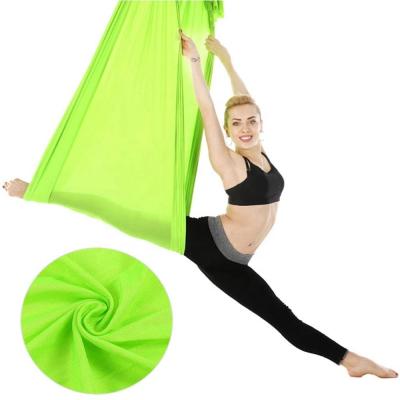 China 2.8m Home Elastic Hammock Aerial Goods Gravity Use Yoga Hammock Swing Yoga Hammock Swing Fitness Training Accessory--Grass Green for sale