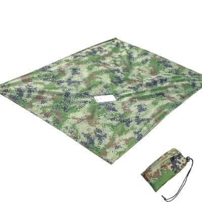 China 210D Polyester Waterproof Lightweight Durable Sand Gound Sheet Beach Blanket Pocket Picnic Pocket Picnic Mat Waterproof Sandproof Outdoor Camping Mat for sale