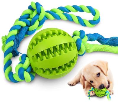 China Amazon Dog Toys Viable Hot Interactive Dog Chew Toys Ball For Medium Small Dogs for sale