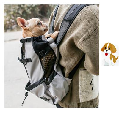 China Sustainable Dog Carrier Backpack for Small and Medium Pets | Front Facing Adjustable Dog Backpack Carrier for sale