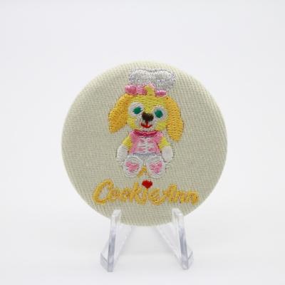 China TTGYP Magnetic Hot Sale Custom Design Cute Logo Cartoon Round Pin Badge for sale