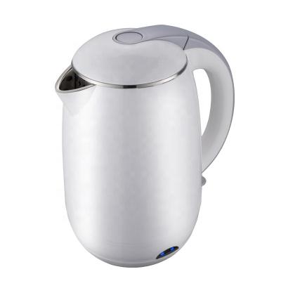 China 360 Degree Rotation Base Electric Kettle 1.8L Stainless Steel White High Quality Electric Tea Kettle Beautiful for sale