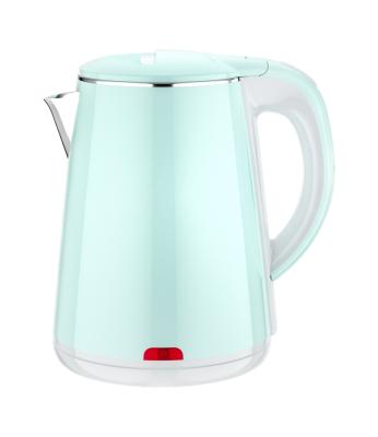 China 360 Degree Rotation Base 2020 New Household 1.8L Plastic Electric Kettle With Inner Part Stainless Steel for sale