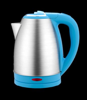 China 360 Degree Electronic Appliances 1500W Base Rotation Portable Electric Kettle Stainless Steel Electric Jug 220V for sale