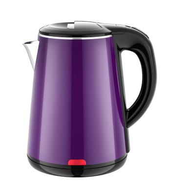 China 360 Degree Low Rotation Hot Sale 2.0L 220V Stainless Steel Electric Cordless Water Kettle For Home/Hotel for sale