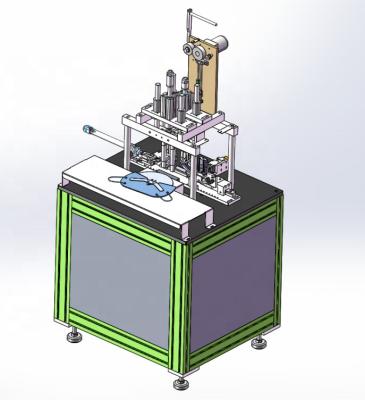 Cina Semi-Automatic N95 Mask Making Machine , Face Mask Ultrasonic Welding Machine in vendita