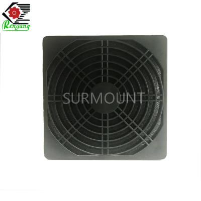 China Factory Thermostability Blower Accessories 120mm Plastic Fan Guard Black for sale