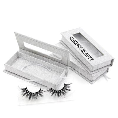 China 100% hand made feather 25mm vegan lashes3d wholesaler for sale