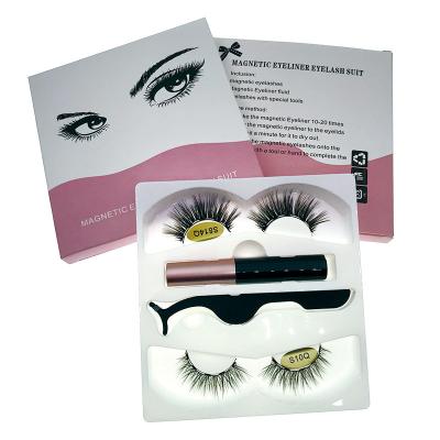 China Private Label Vegan Natural Magnetic Mink Eyelash Customized Long Packaging Lashes Magnetic Lashes With Coating for sale