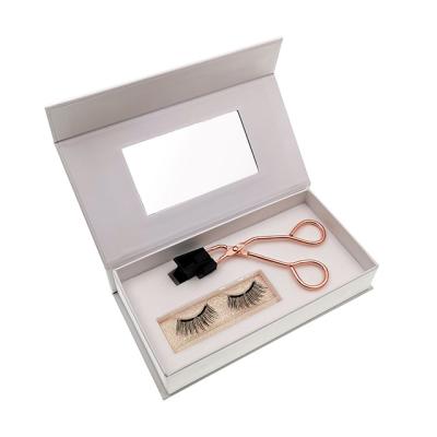 China Deeply 2022 Wholesale Custom Special Private Label Silk Magnetic Volume Applicator Lashes Curler 3D Magnetic Eyelashes With Tweezers for sale