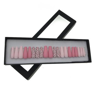 China Wholesale New Design Nail Art Salon Press On Nail Packaging Box for sale