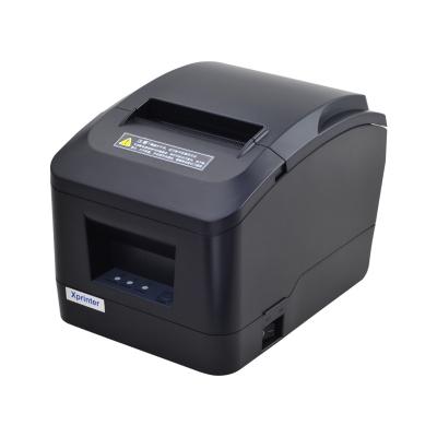 China A160M 80mm Thermal Receipt Printer USB Port Kitchen POS Black And White Printer With Auto Cutter for sale