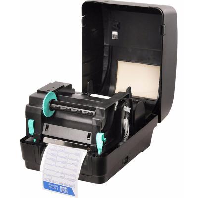 China Barcode Printer H500E 4inch Direct Thermal Label Printer Barcode Label Printer for Logistics Industry with Ribbon Printing Fabric Label for sale