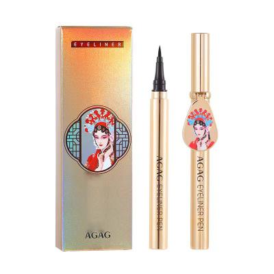 China Wholesale Waterproof Non Dizzy Quick Dry Pen Makeup Cosmetics Waterproof Liquid Eyeliner Eye Liner for sale