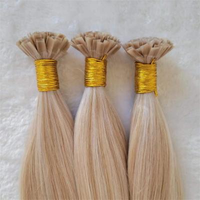 China Popular Wholesale Price Silky Straight Ombre Hair Extensions Pre Bonded Hair Flat Wave Tip,European Flat Tip Hair Extension for sale