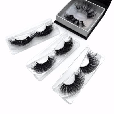 China Comfortable wholesale 25mm mink eyelash vendor dramatic diamonds customized fluffy mink 5d eyelashes packaging boxes for sale