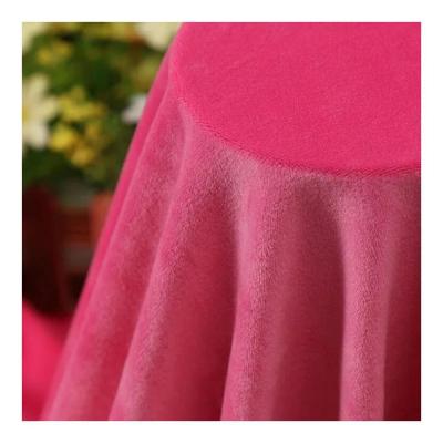 China Memory Super Soft 100% Polyester Crystal Velvet Microfiber Fabric For Home Textiles for sale