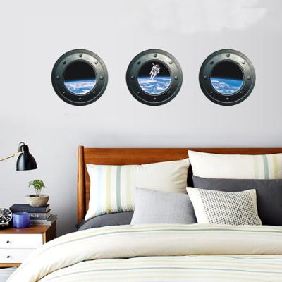 China Removable WALL STICKER 3d Space Walls Stickers For Bed Room for sale