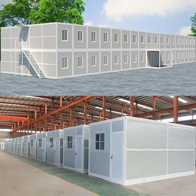 China Mid Century Modern Insulate Construction Steel Structure Apartment Building Expandable Shipping Container Portable Folding Luxury Living Home for sale