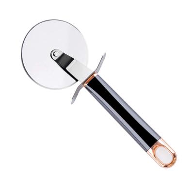 China Durable high quality luxury pizza tool pizza stainless steel love bike pizza cutter wheel for sale