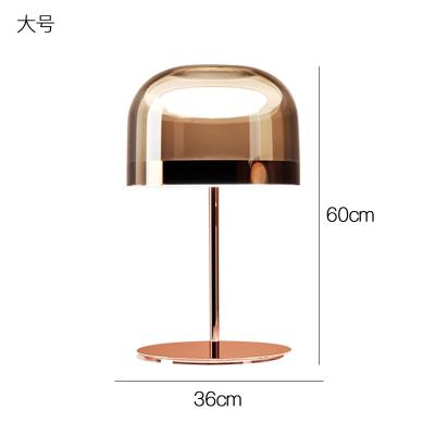 China Luxury Home Decor Design Decorative Shade Night Lighting Creative Glass Lights Led Table Lamp for sale