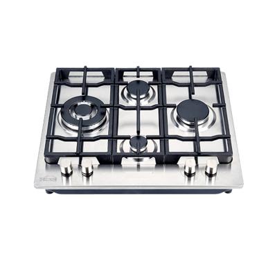 China Safety Devices LPG Stainless Steel 4 Burner Commercial Outdoor Kitchen Cooking Gas Stove Appliance for sale