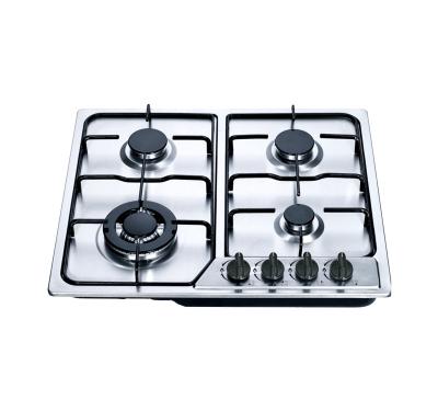 China High Quality Commercial Home Kitchen Cooking Appliances Gas Hob Built In Stainless Steel Commercial 4 Burner Gas Cooker Stove Price Top for sale