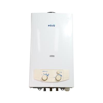 China Whole Commercial Factory Hot Sale 6/8/12/16L Liter Geyser Copper Gas Water Heater High Quality Instant Tankless Gas Geyser For Shower for sale