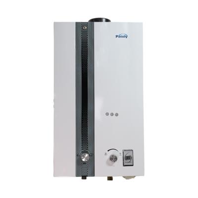 China Commercial Best Selling Low Pressure 6L LPG Gas Water Heater With White Painting Panel for sale