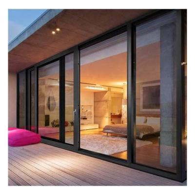 Китай Customized Color Design Aluminum Double Glass Sliding Door Frameless продается