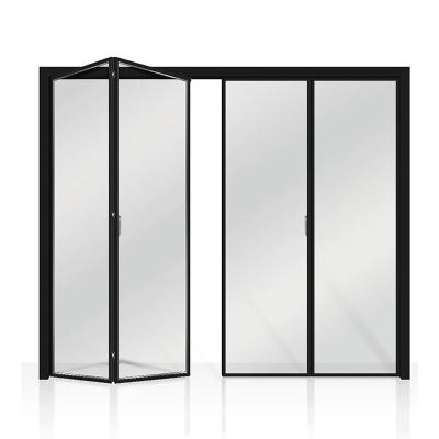 China Folding American Insulated Plastic Accordion Door Aluminum Alloy for sale