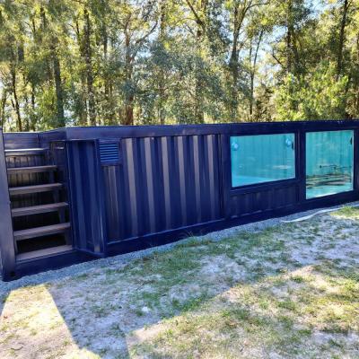 Κίνα Outdoor Steel Structure Frame 20FT 40FT Prefabricated Container Swimming Pool προς πώληση