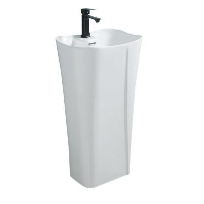 Κίνα Wholesale Price Modern Sanitary Ware Free Standing White  Ceramic Bathroom Wash Basin προς πώληση