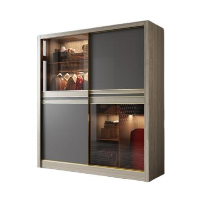 China MDF Sliding Door Wardrobe for sale