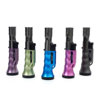 China Wholesale Portable Windproof Pocket Butane Gas Lighter Refill Jet Flame Torch Lighter Micro Gas Lighter Smoking for sale