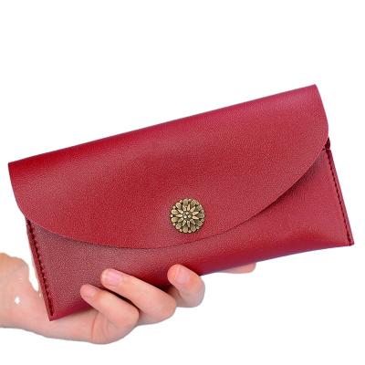 China Multi-card Wallet Purse Buckle Clutch Ladies Waterproof Single Card Designers Wallet For Women for sale