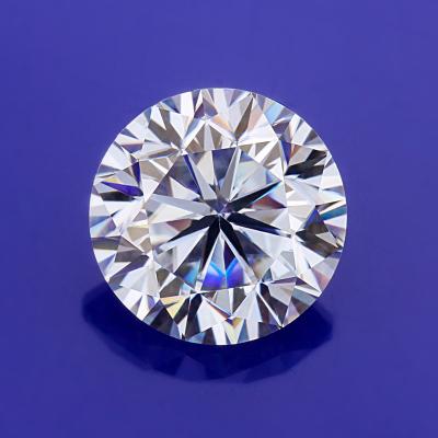 China Lab Created Moissanites Fancy Ideal Reducing 8mm Series Form 2 Carat Synthetic Moissanite Price for sale