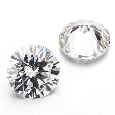 China Color Game or Fire Stargem 0.1 ct Round Moissanite GH Color VVS Moissanite Synthetic Diamonds for sale