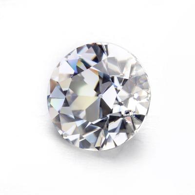 China Hot Selling Wuzhou Starsgem Game or Color Fire European Old Big Synthetic 10mm Cut Size Created Moissanite for sale