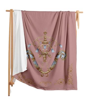 China PORTABLE Wholesale High Quality Soft Bohemian Design Custom Full Coverage Body Cover Blanket for sale