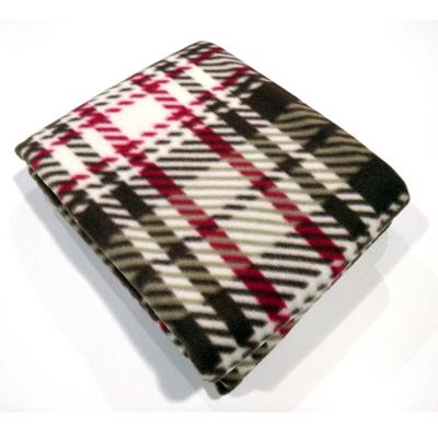 China Wholesale Custom Good Quality Pattern Blanket Thick Heavy 100% Anti-pilling Polyester Fleece Blanket Plaid Blanket for sale