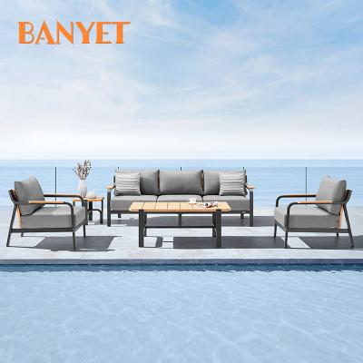 China Eco-freindly Manufacturer Customization Hot Sale Garden Furniture Outdoor Sofa Set for sale